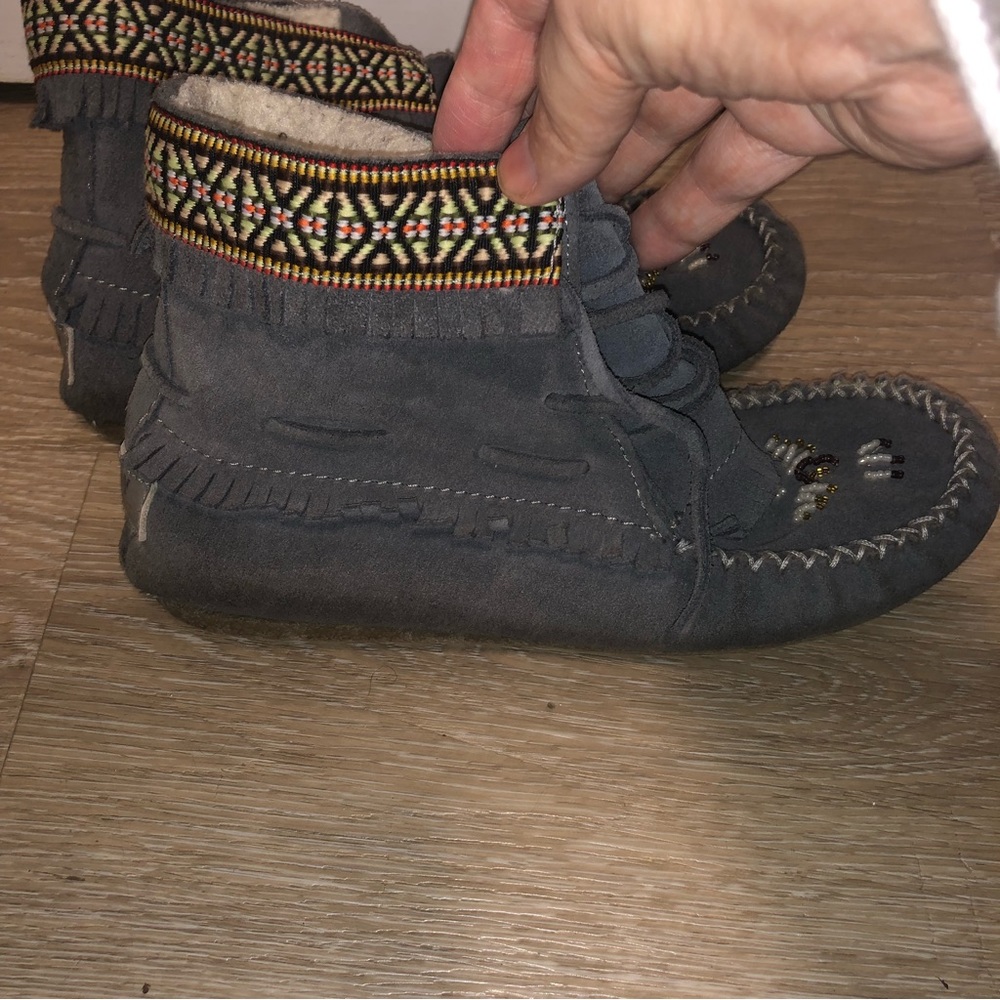 Ziginy leather slippers size 7.5